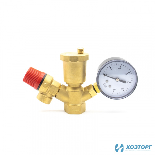  Группа безопасности для котла 3/4" 3 бар Damento Clima МИНИ (1/30) Уценка 20