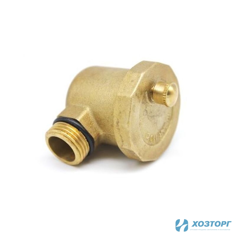 Воздухоотводчик автоматический 1/2" угловой Damento Clima (1/100) Уценка 99