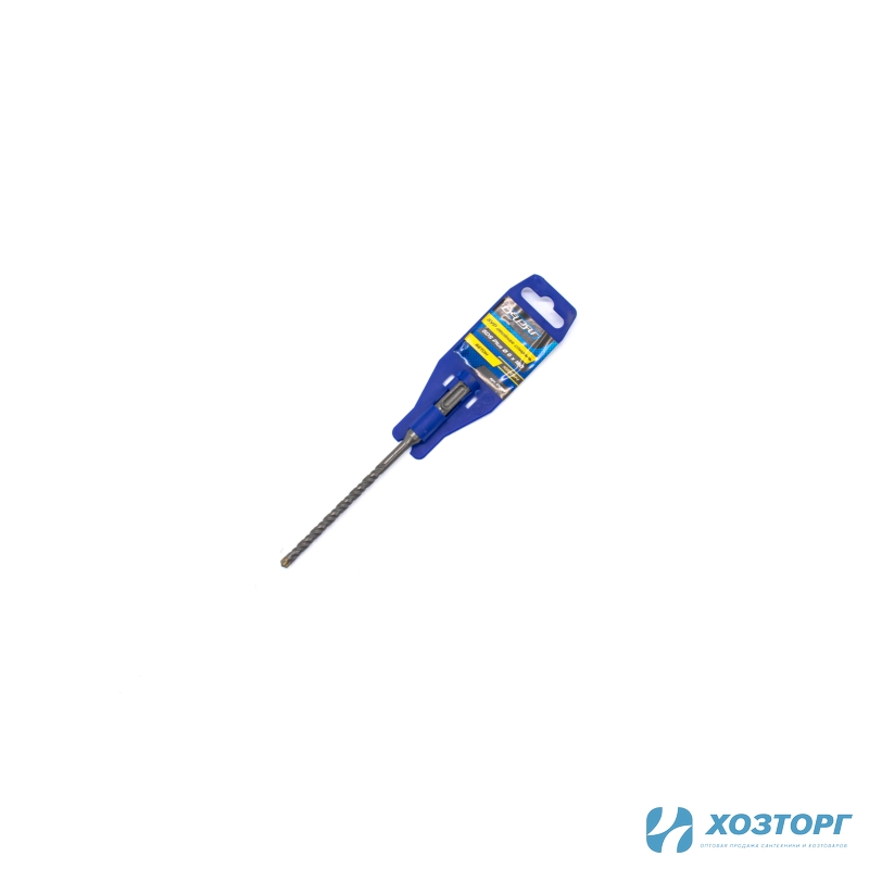 Бур  6 х 160мм SDS-Plus двойная спираль ВАРЯГ (20/250) Уценка 99
