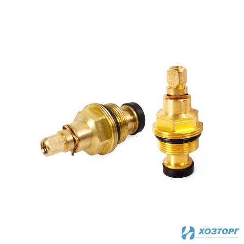 Кран-букса 18*1 резина, под квадрат, улучшенная 2 резьбы DORON D580 (2/500) Уценка 99