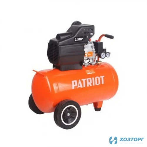 Воздушный компрессор PATRIOT EURO 50/260 (260л/мин,объем50л,1,8кВт,8бар) (1/1) Уценка 99