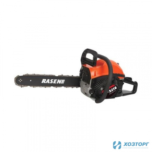 Пила бензиновая цепная RASEN MS-5216 1,9 кВт/2,6лс,шины16"/40см,топ/бак 0,55л (1/1) Уценка 35