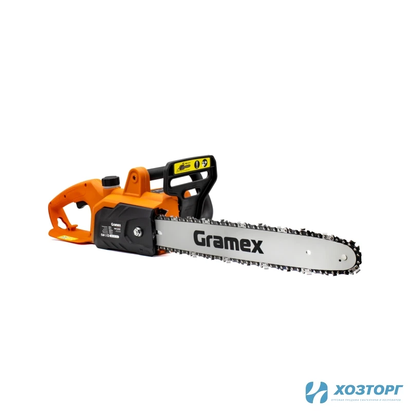 Пила цепная электрическая Gramex HHT-2400 (2400Вт,720 м/мин,шина16"/40см,бак/масл100мл) (1/2) Уценка 20